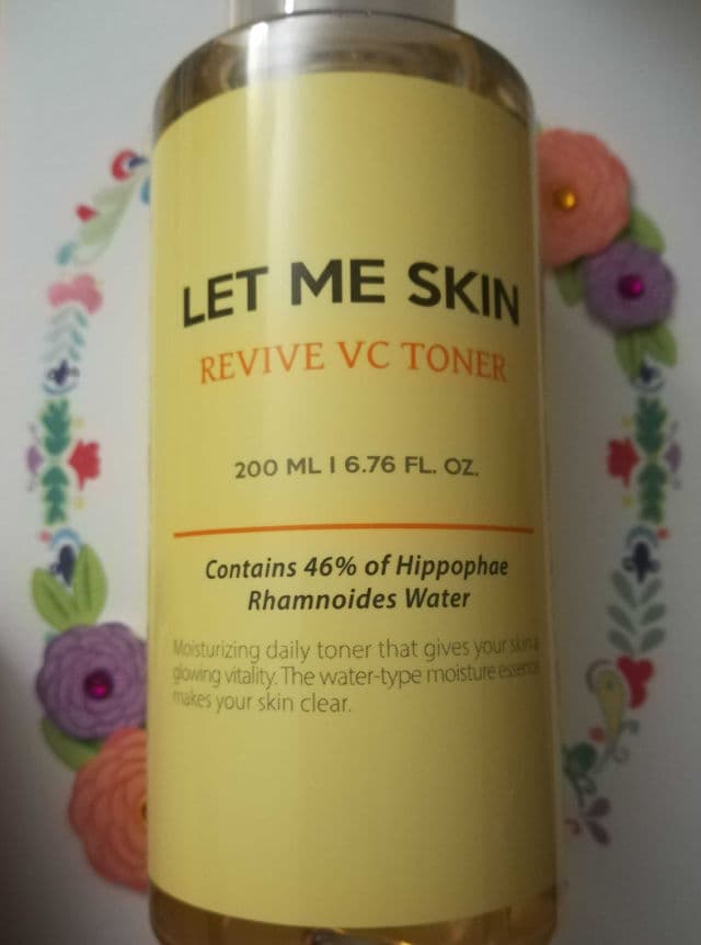 Let Me Skin Revive VC Toner review photo by dfs