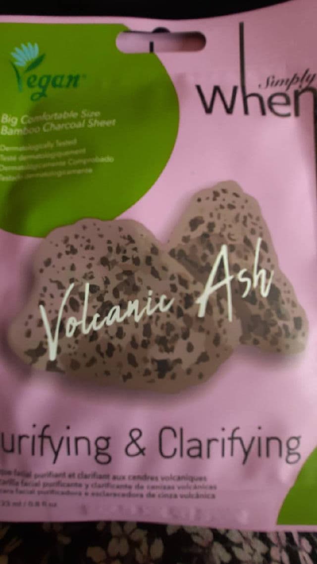 When Simply When Vegan Volcanic Ash Purifying & Clarifying Mask review photo by dfs