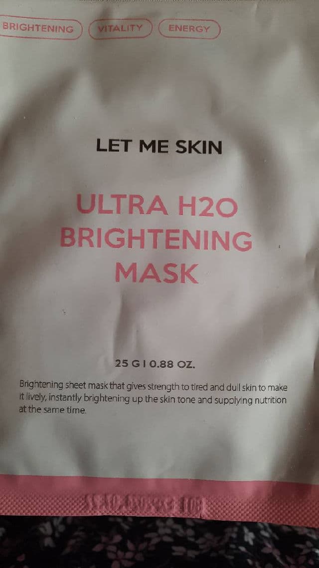 Let Me Skin Ultra H2O Brightening Mask review photo by dfs
