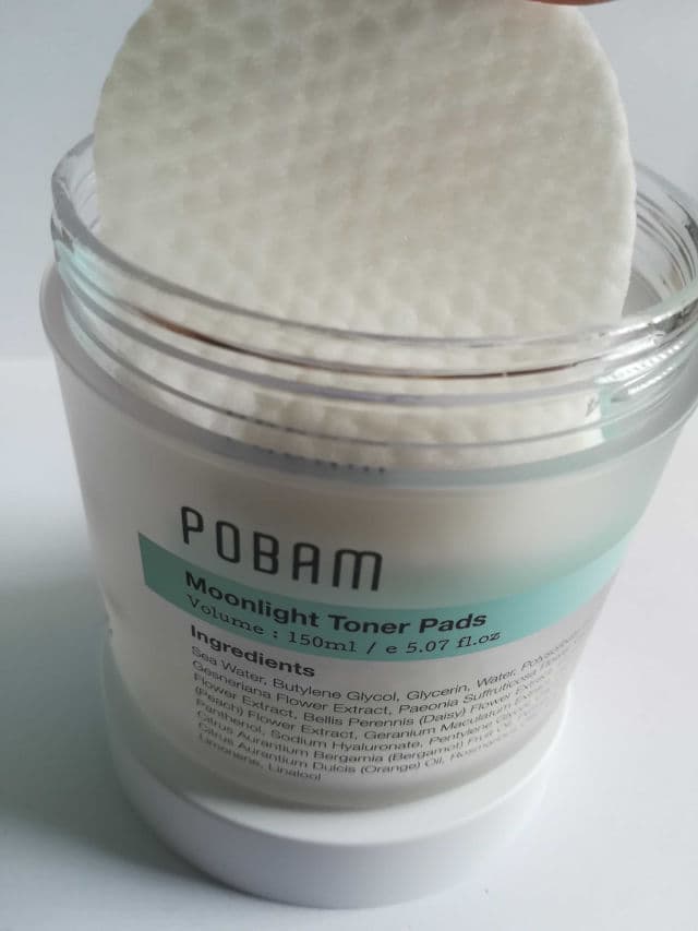 POBAM Moonlight Toner Pads review photo by dfs