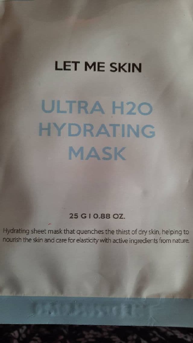 Let Me Skin Ultra H2O Hydrating Mask review photo by dfs