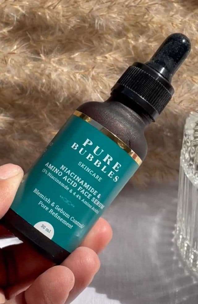Pure Bubbles Niacinamide & Amino acid Serum review photo by kanikakedia