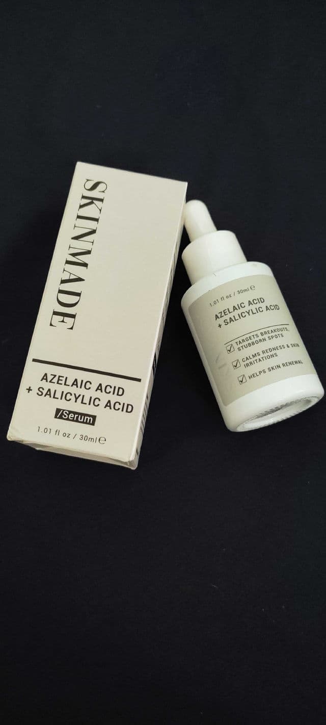 SKINMADE Azelaic Acid + Salicylic Acid Serum review photo by Jamalia