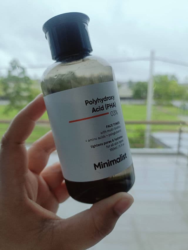 Minimalist Polyhydroxy Acid (PHA) 03% Toner review photo by Jamalia