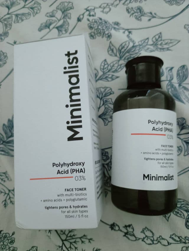 Minimalist Polyhydroxy Acid (PHA) 03% Toner review photo by Jamalia