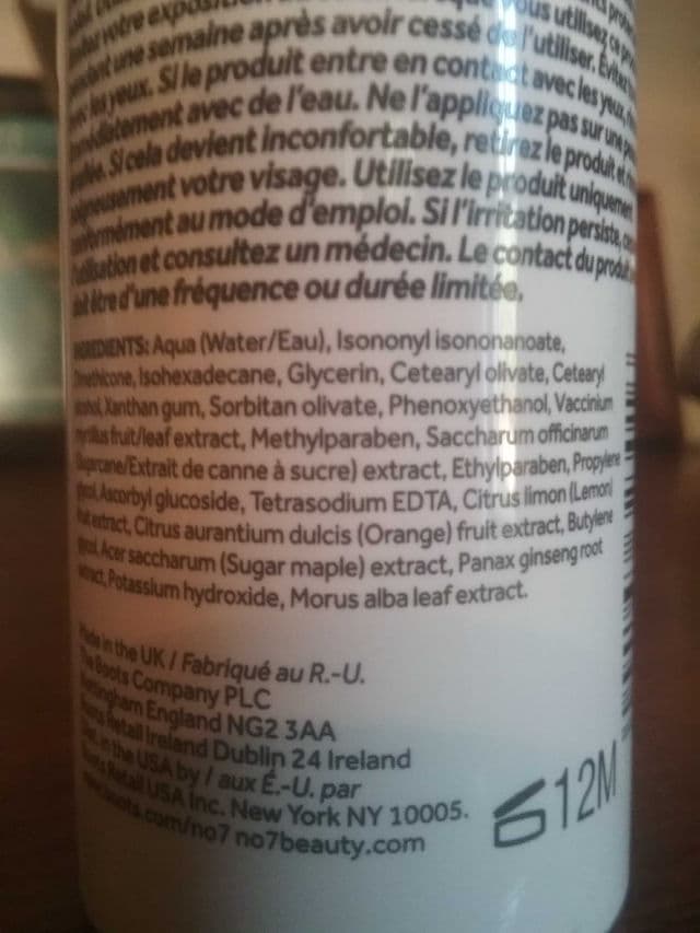 No7 Restore & Renew Dual Action Cleansing Lotion review photo by Picky36781