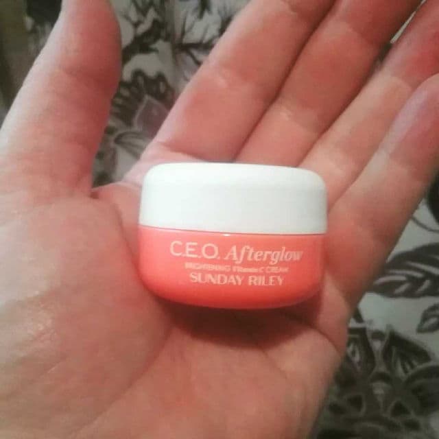 Sunday Riley C.E.O. Afterglow Brightening Vitamin C Gel Cream review photo by Picky36781