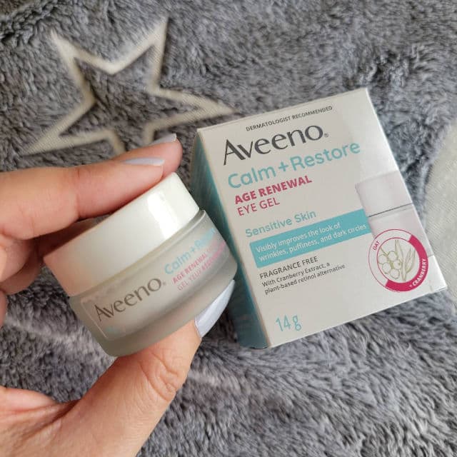 Aveeno Calm + Restore Age Renewal Eye Gel review photo by Alimama