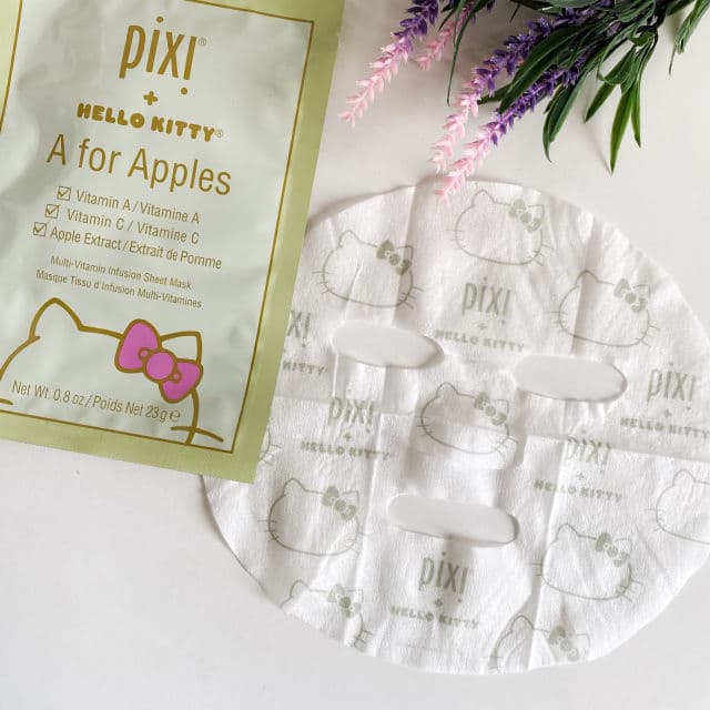 Pixi + Hello Kitty A For Apples Sheet Mask product review