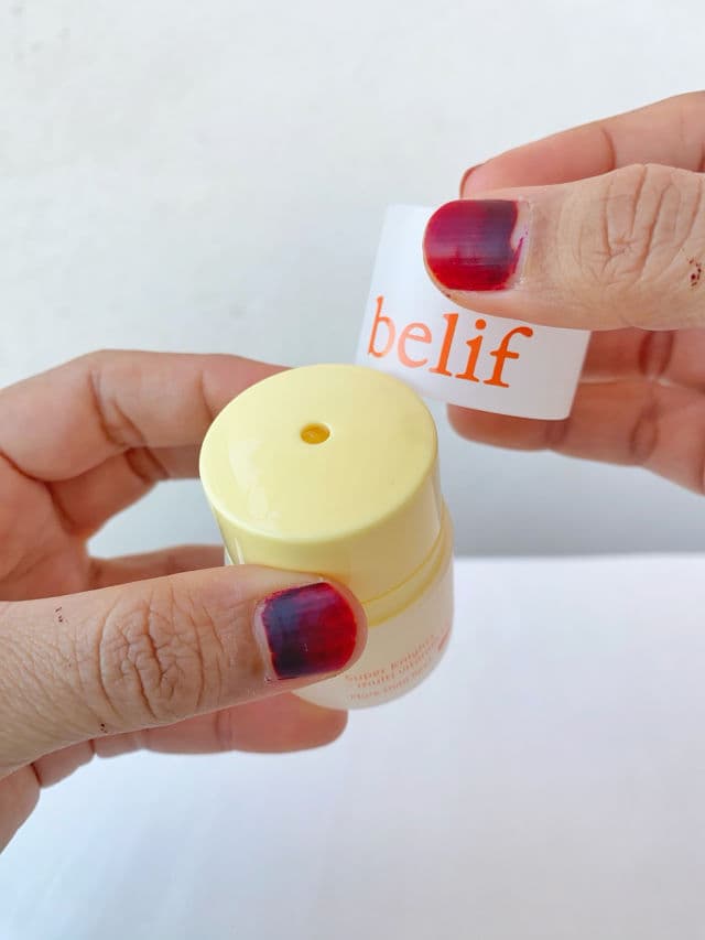 belif Super Knights Multi Vitamin Lipcerin  review photo by cikbskincarestories
