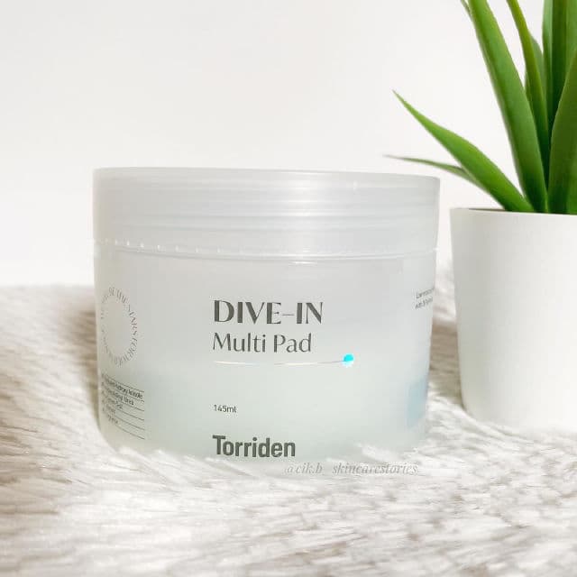 Torriden Dive-in Multi Pad Vegan Hyaluronic Acid Toner Pads review photo by cikbskincarestories