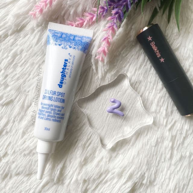 Daughters of Malaya Sulfur Spot Drying Lotion review photo by cikbskincarestories