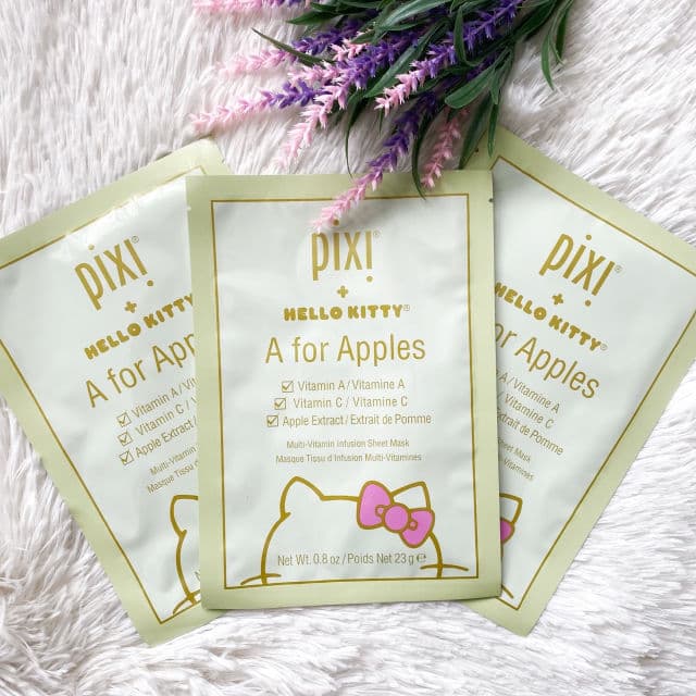 Pixi + Hello Kitty A For Apples Sheet Mask product review
