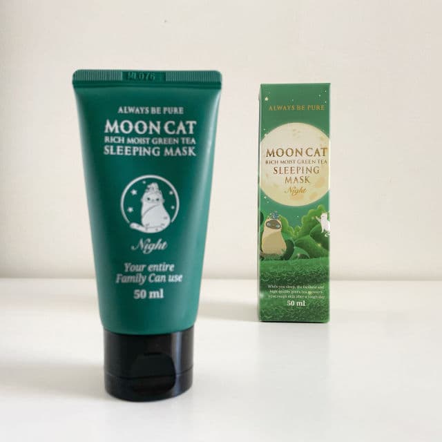 ALWAYS BE PURE Mooncat Sleeping Mask review photo by cikbskincarestories