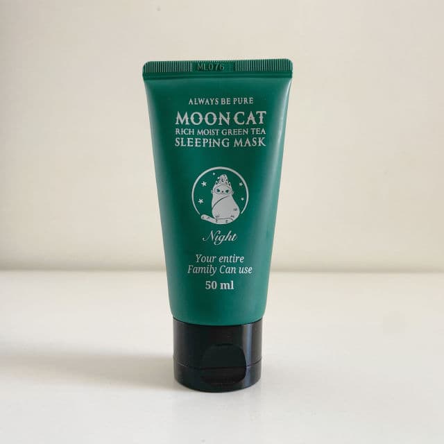 ALWAYS BE PURE Mooncat Sleeping Mask review photo by cikbskincarestories