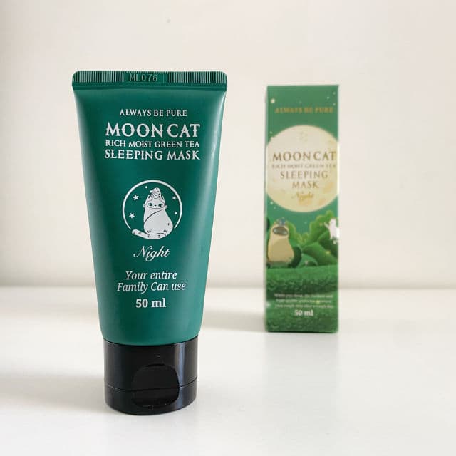 ALWAYS BE PURE Mooncat Sleeping Mask review photo by cikbskincarestories