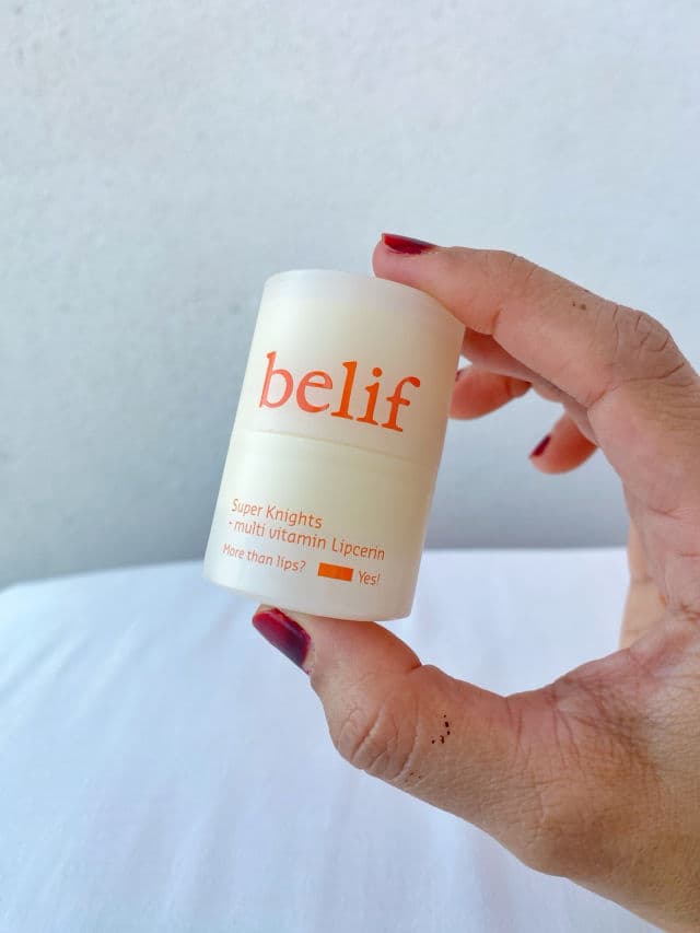 belif Super Knights Multi Vitamin Lipcerin  review photo by cikbskincarestories