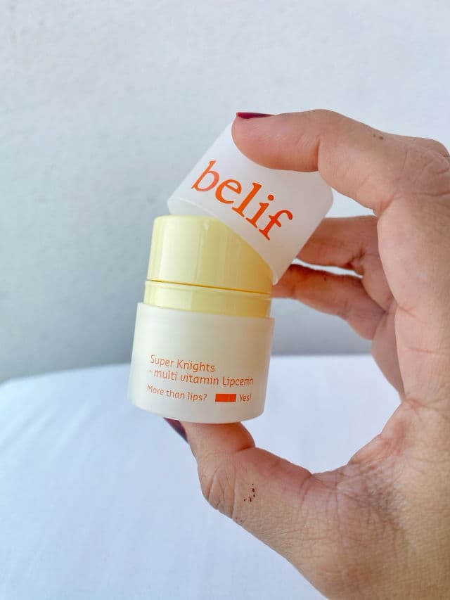 belif Super Knights Multi Vitamin Lipcerin  review photo by cikbskincarestories