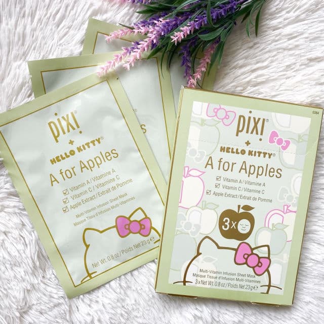 Pixi + Hello Kitty A For Apples Sheet Mask product review