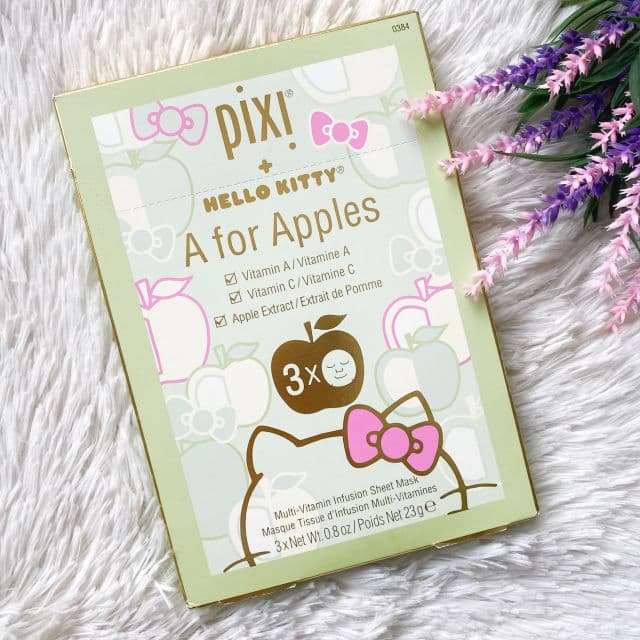Pixi Beauty Pixi + Hello Kitty A For Apples Sheet Mask review photo by cikbskincarestories