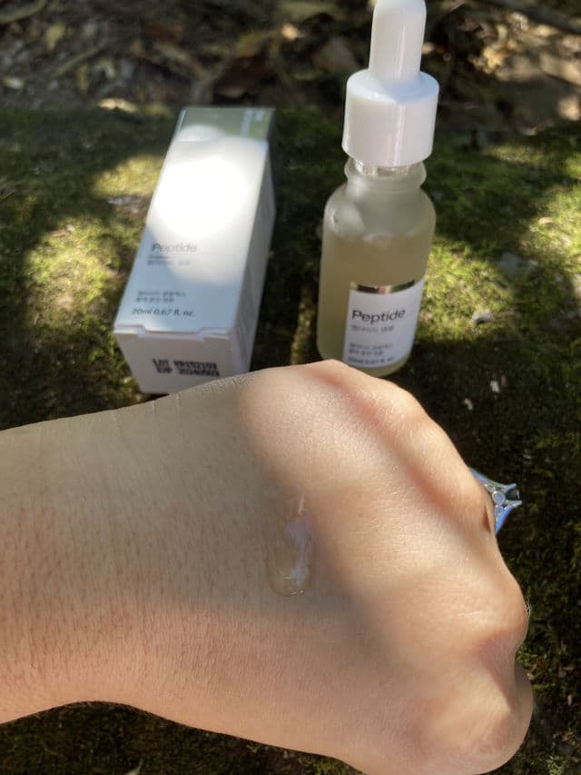 The Potions Peptide Ampoule review photo by Tacacoskin