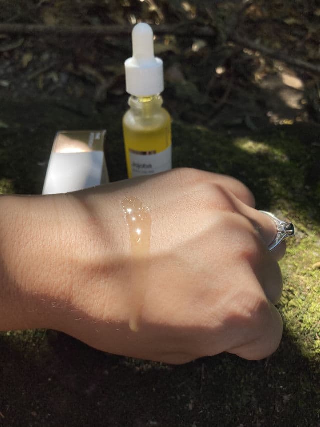 The Potions Jojoba Oil Serum review photo by Tacacoskin