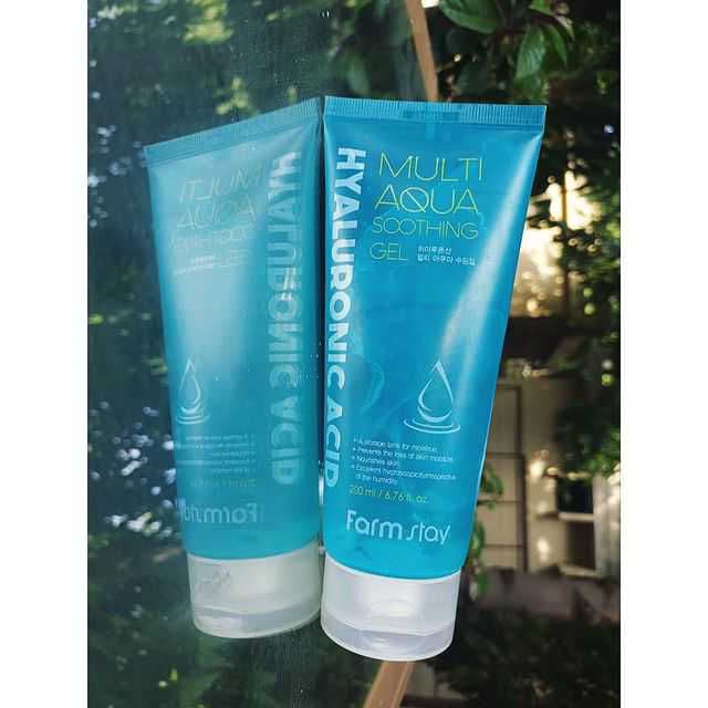 Farmstay Hyaluronic Acid Multi Aqua Soothing Gel review photo by janhavi