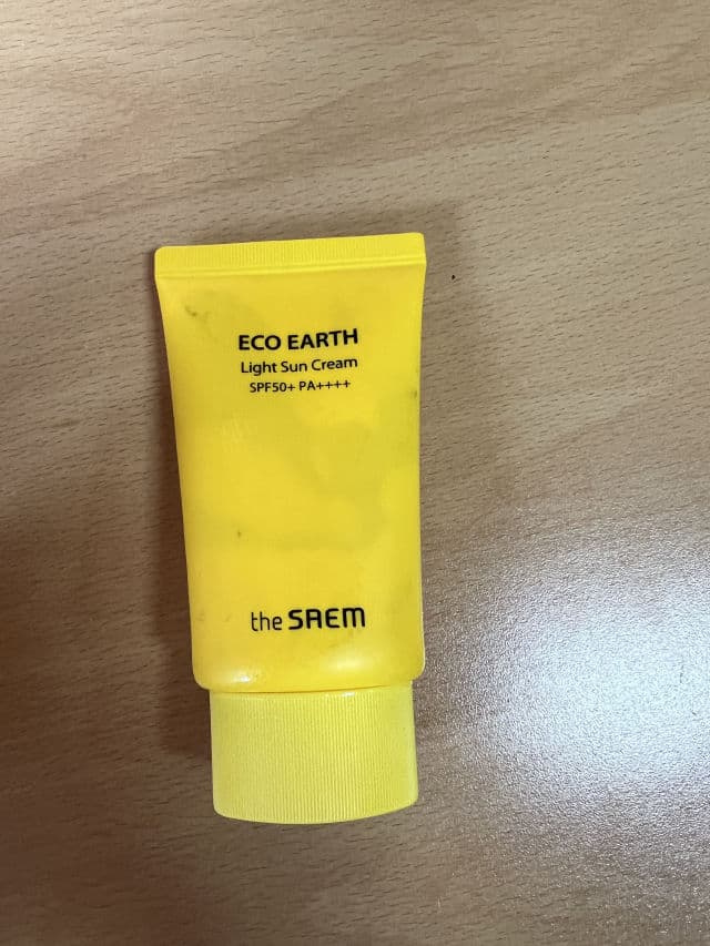 THE SAEM Eco Earth Power Light Sun Cream SPF50+ PA++ review photo by savic