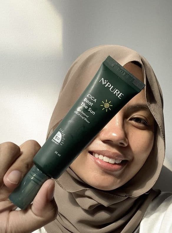 N'Pure Cica Beat The Sun SPF 50 PA ++++ review photo by Chaerish