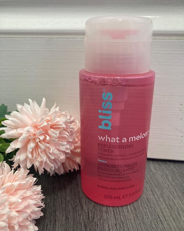 Bliss What A Melon Toner review photo by Skincareandfood