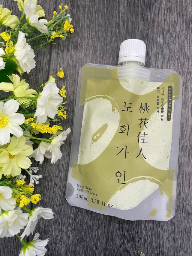 House of Dohwa Mungbean Wash Off Facial Mask review photo by Skincareandfood