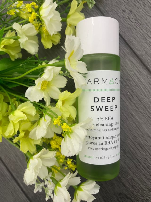Farmacy Deep Sweep 2% BHA Pore Cleaning Toner with Moringa + Papaya review photo by Skincareandfood