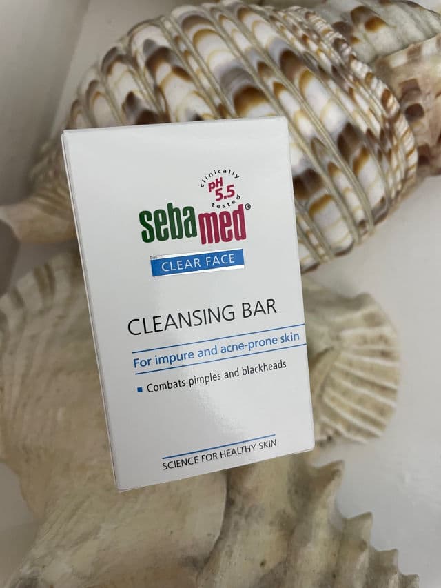 Sebamed Clear Face Cleansing Bar review photo by Skincareandfood