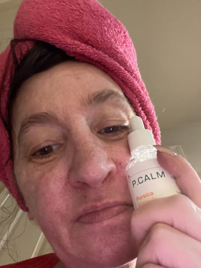 P.CALM Porsica Ampoule review photo by Mannika