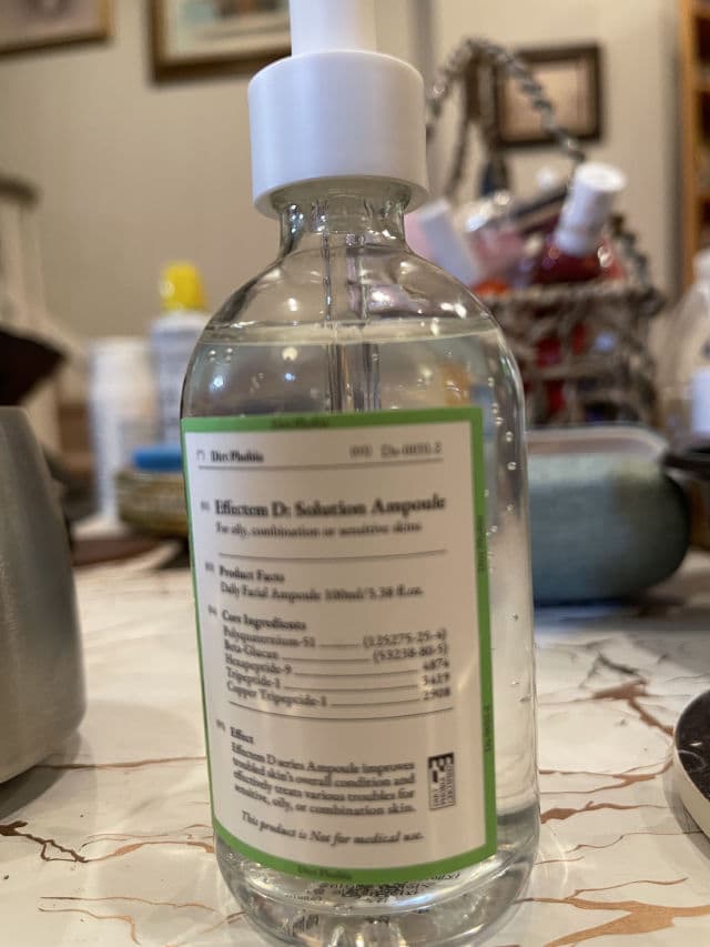 dirt phobia Effectem D: Toner review photo by Mannika