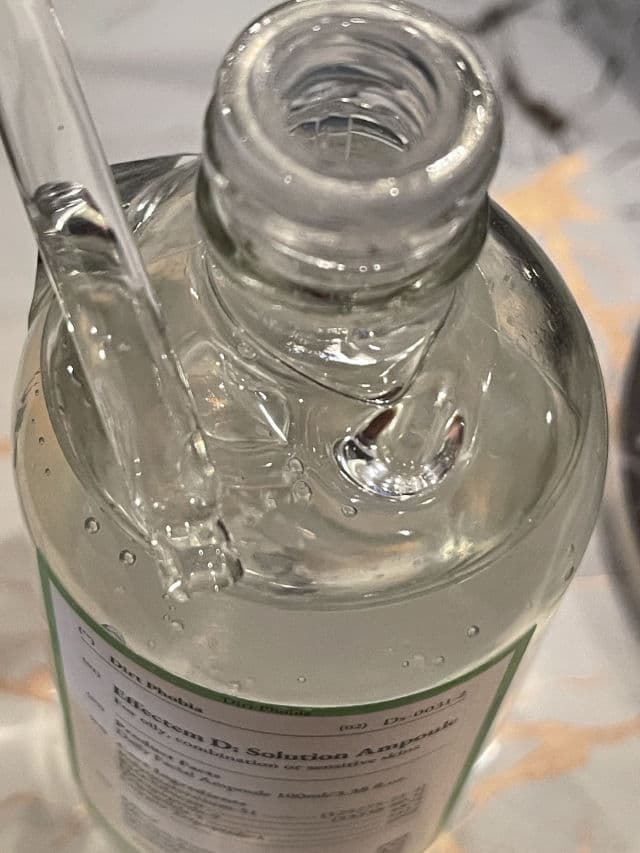 dirt phobia Effectem D: Toner review photo by Mannika