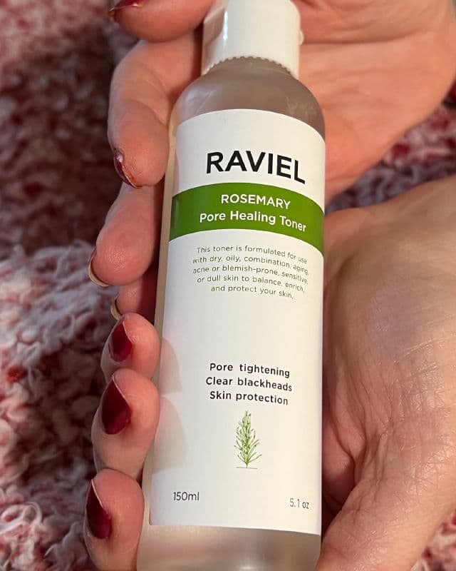 RAVIEL Rosemary Pore Healing Toner review photo by Mannika