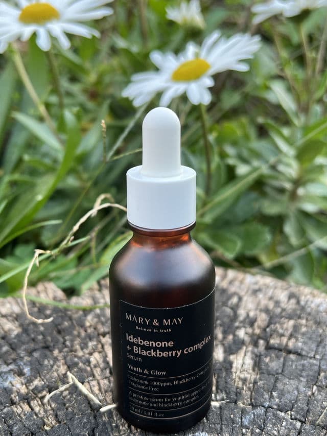 Mary&May Idebenone + Blackberry Complex Serum review photo by Mannika