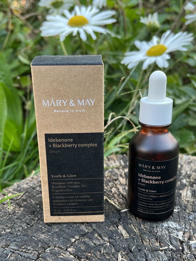 Mary&May Idebenone + Blackberry Complex Serum review photo by Mannika