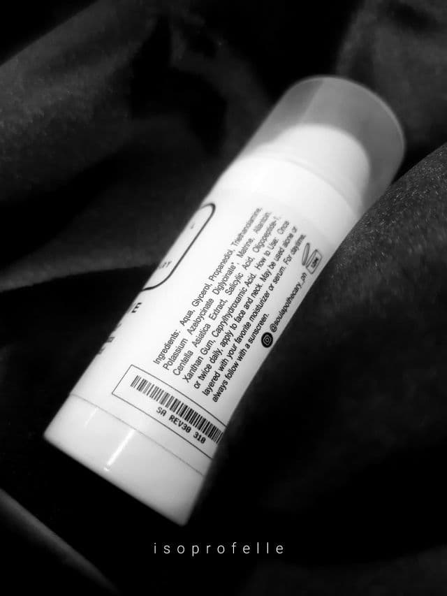 Soul Apothecary Revive (Azelaic Acid + Centella + Salicylic Acid + Peptides) review photo by Isoprofelle