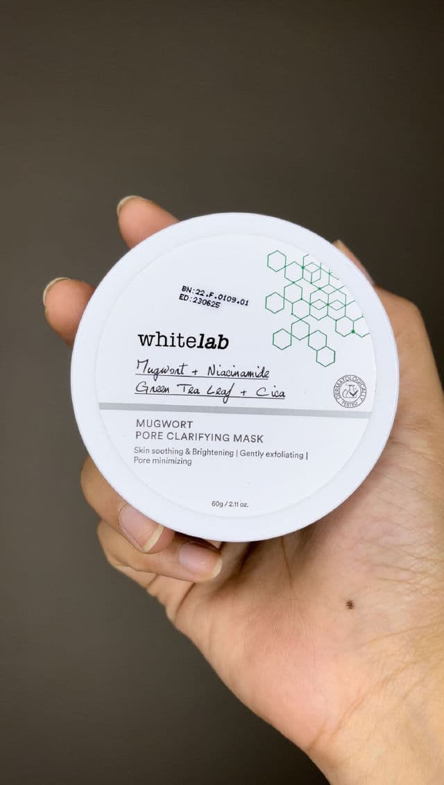whitelab Mugwort Pore Clarifying Mask review photo by stellaweny
