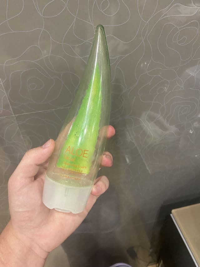 HOLIKA HOLIKA Aloe Facial Cleansing Foam review photo by santimoon