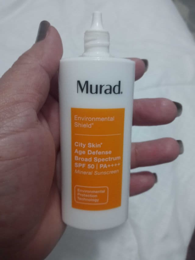 Murad City Skin Age Defense Broad Spectrum SPF 50 review photo by milian