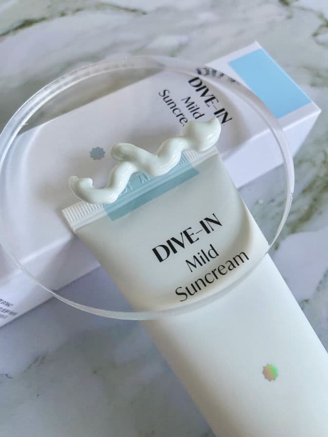 Torriden Dive-in Mild Sun Cream SPF 50+ PA++++ review photo by thespringbelle
