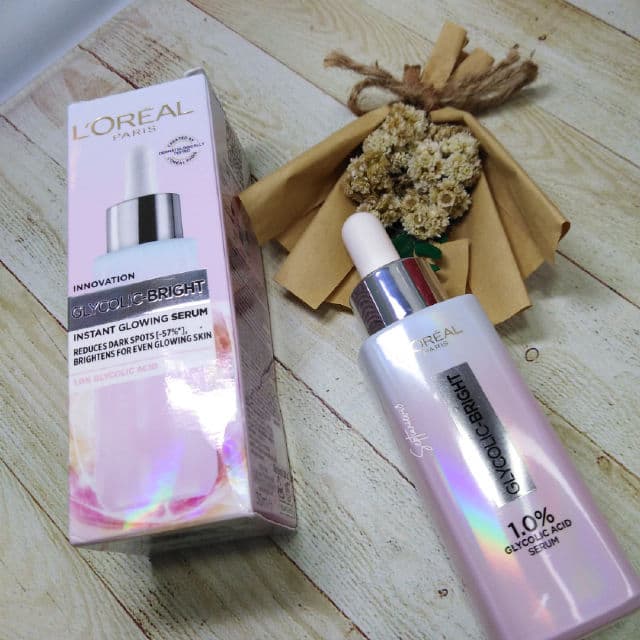 L'Oreal Paris 1.0% Glycolic Acid Instant Glowing Face Serum review photo by Septianievi3