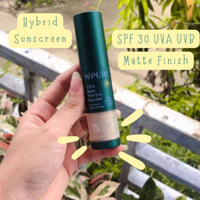N'Pure Cica Beat The Sun Powder SPF 30 review photo by zarahkrishna