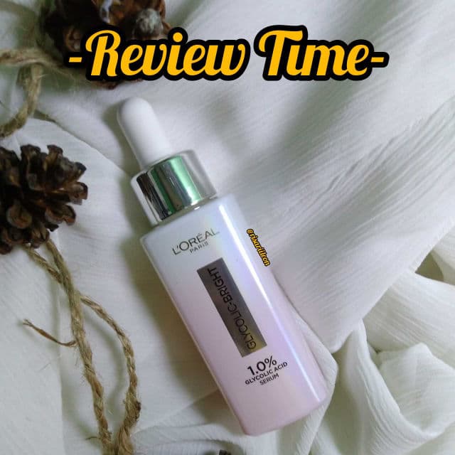 L'Oreal Paris 1.0% Glycolic Acid Instant Glowing Face Serum review photo by RisaRiiLeon