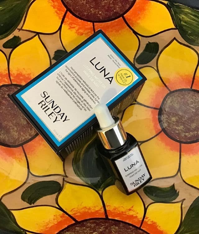 Sunday Riley Luna Sleeping Night Oil review photo by remedyforbeauty