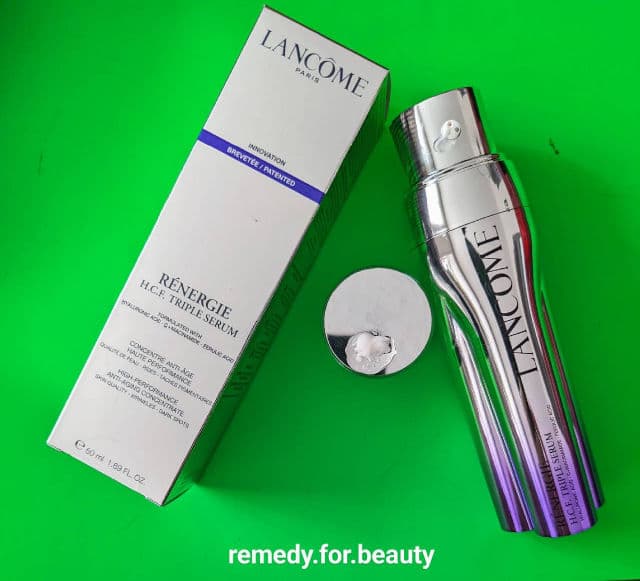 Lancome Rénergie H.C.F. Triple Serum review photo by remedyforbeauty
