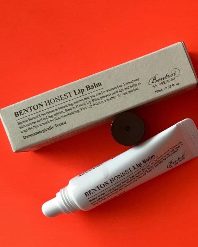 BENTON Honest Lip Balm review photo by remedyforbeauty